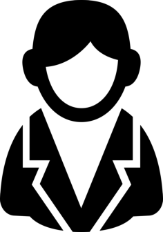 Male User Icon In Suit Vinyl Svg File, Free Vectors File